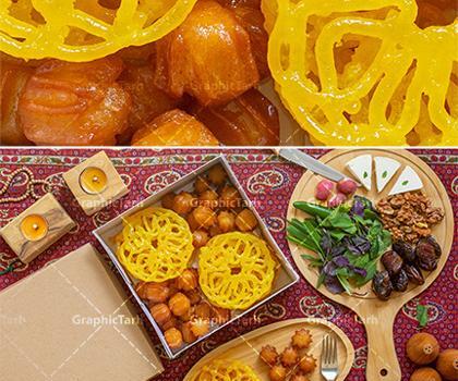 عکس زولبیا و بامیه ماه رمضان