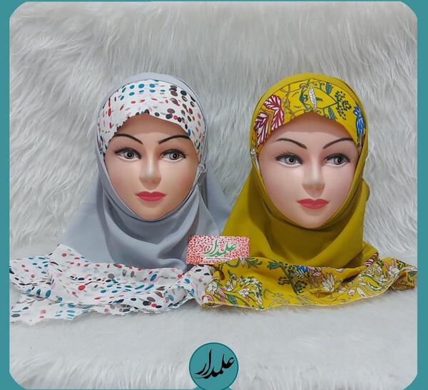 عکس مقنعه حجاب دخترانه