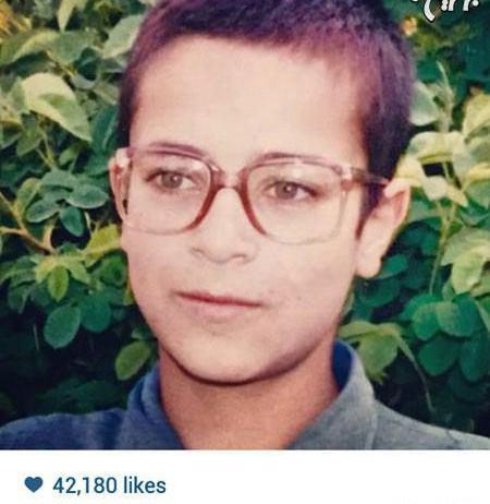 عکس نوجوانی احمد مهرانفر