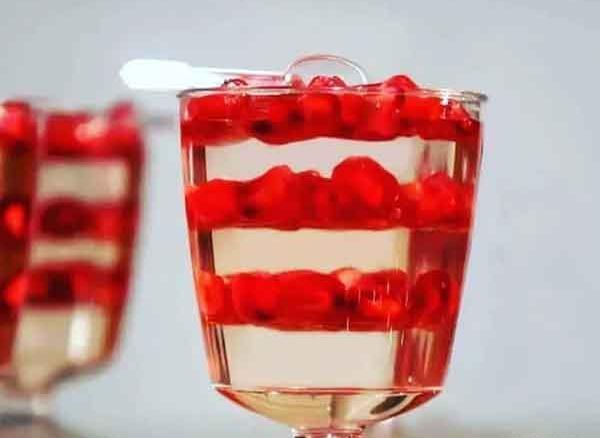 عکس تزیین ژله برای شب یلدا