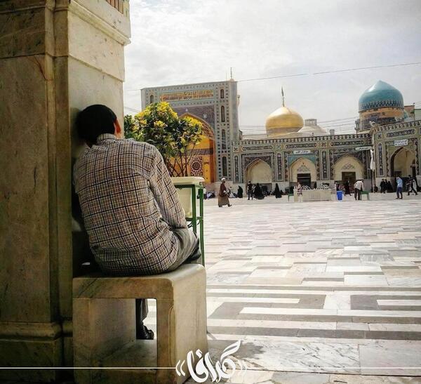 عکس حرم امام رضا بچه گانه
