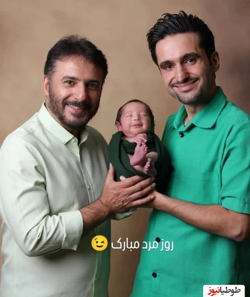 عکس جواد هاشمی با همسرش