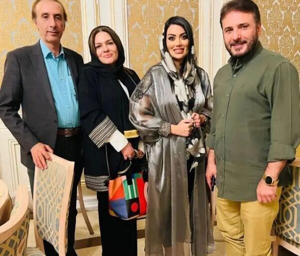 عکس جواد هاشمی با همسرش