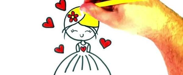 عکس نقاشی ساده خوشگل