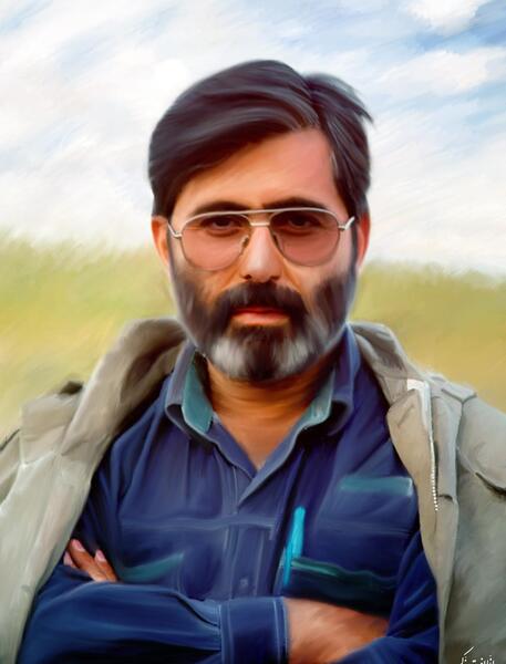 عکس نوشته در مورد شهید آوینی