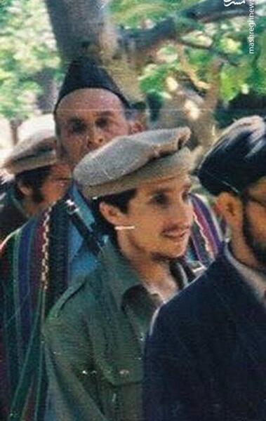 عکس شهید سلیمانی با احمد شاه مسعود