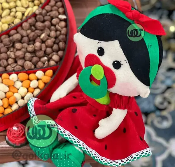 عکس عروسک نمدی دخترانه