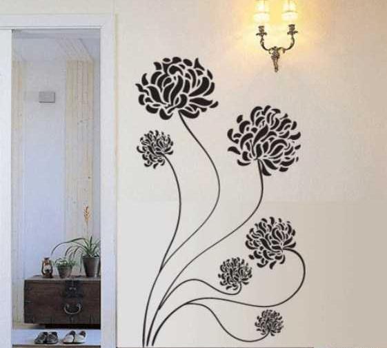 عکس برچسب روی دیوار