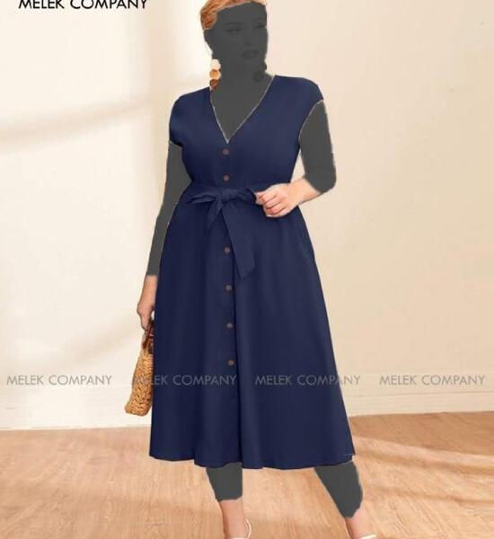 عکس مدل سارافون یقه هفت جلو باز