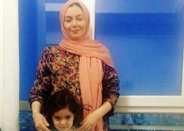 عکس کبودی آزاده نامداری