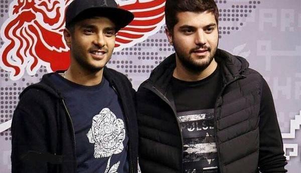 عکس سینا و ساعد سهیلی