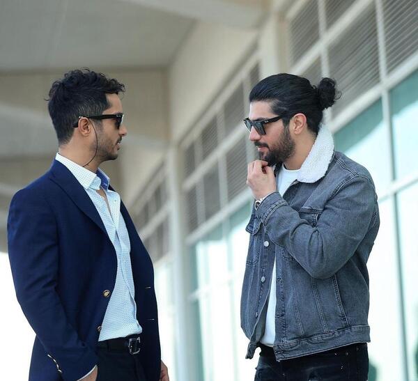 عکس سینا و ساعد سهیلی