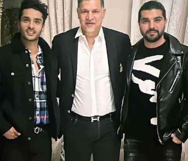 عکس سینا و ساعد سهیلی