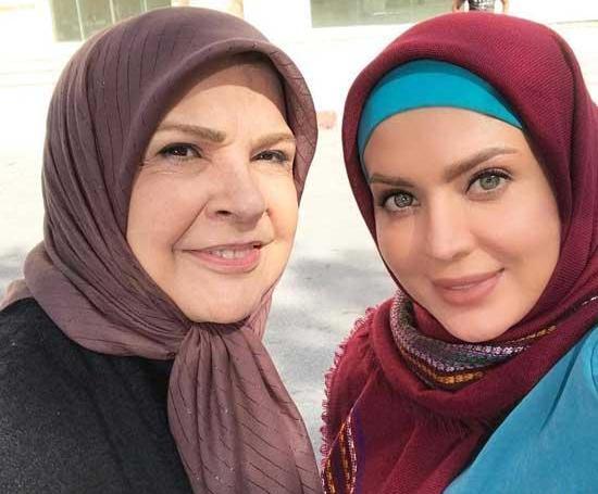 عکس افسر اسدی و همسرش