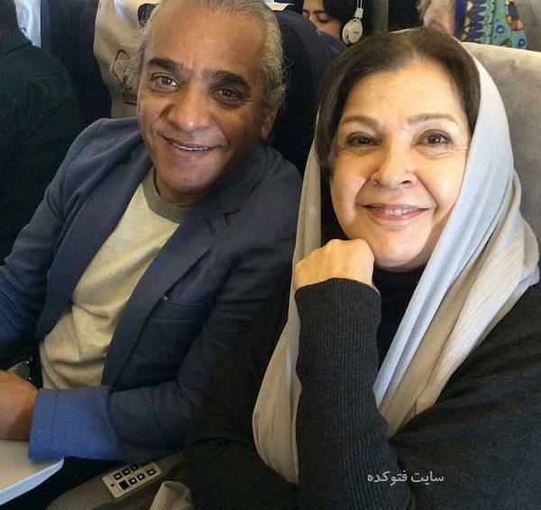 عکس افسر اسدی و همسرش
