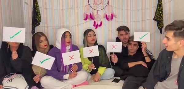 عکس دیانا رحیمی و ارسلان کاشی برای پروفایل