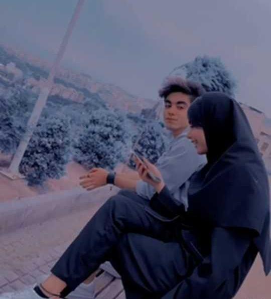 عکس دیانا رحیمی و ارسلان کاشی برای پروفایل