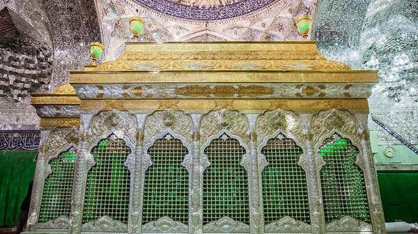 عکس ضریح امام حسین از نزدیک
