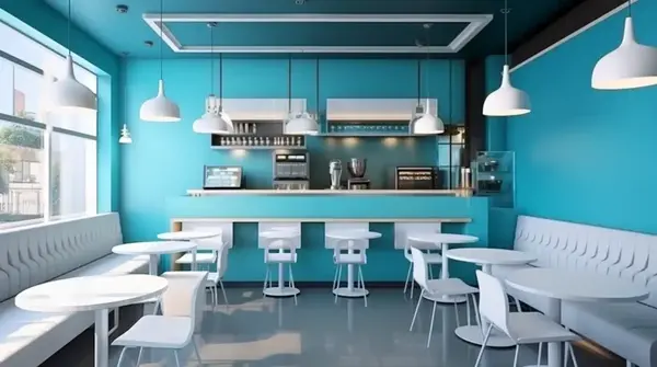 عکس دکور کافی شاپ