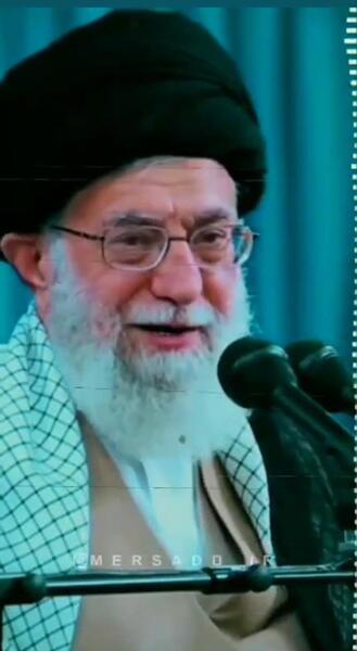 عکس خنده دار رهبر