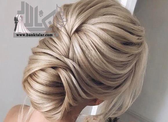 عکس شینیون مو جمع