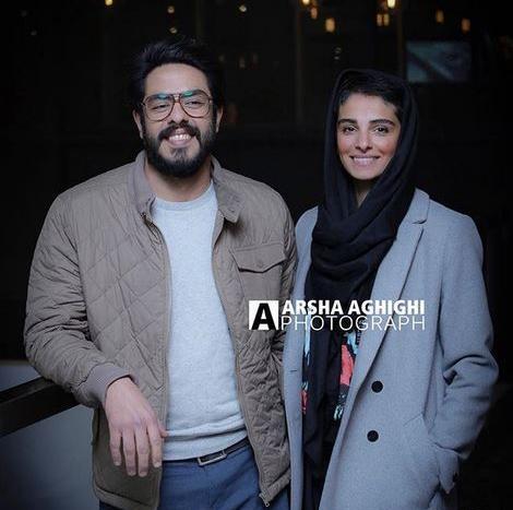 عکس رضا یزدانی و همسرش