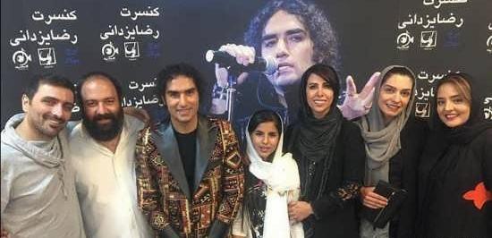 عکس رضا یزدانی و همسرش