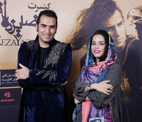 عکس رضا یزدانی و همسرش