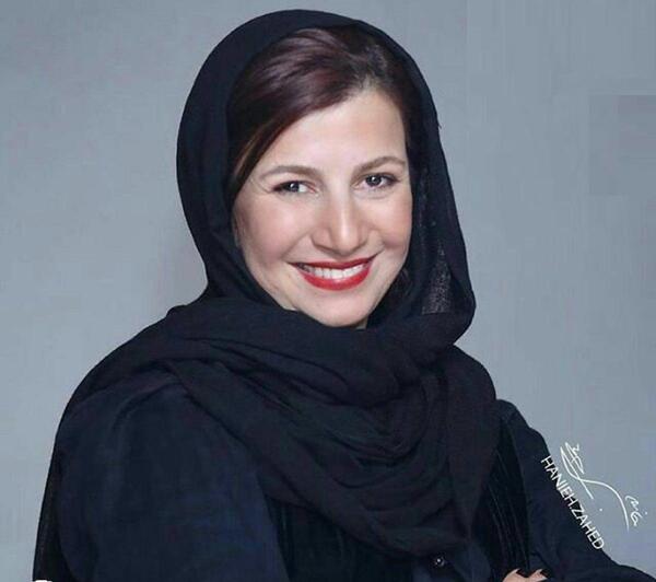 عکس لیلی رشیدی در آب پریا