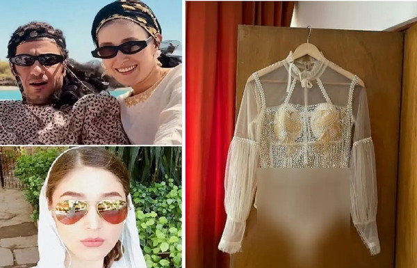 عکس فرشته حسینی با لباس افغانی