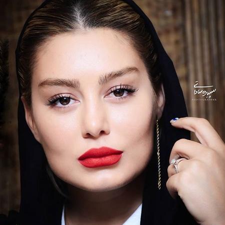 عکس حلقه ازدواج سحر قریشی