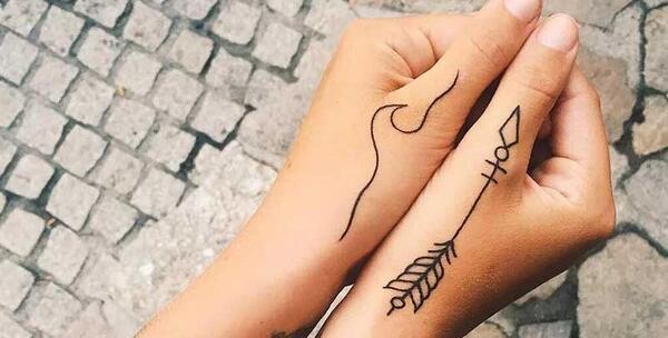 عکس تاتو خوشگل روی دست