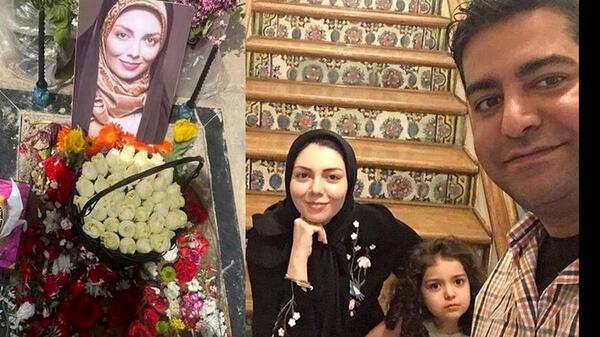 عکس آزاده نامداری هنگام مرگ