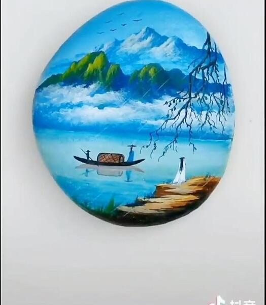 عکس ایده نقاشی روی سفال