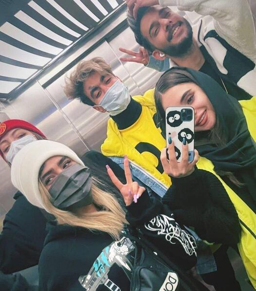 عکس نیکا متین ارسلان ممد دیانا