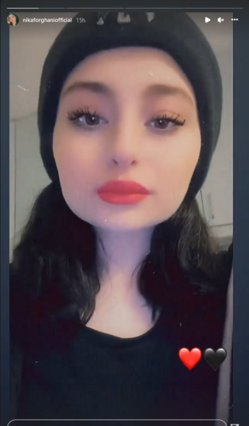 عکس نیکا فلاحی سارا