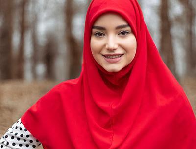 عکس مقنعه افتاده