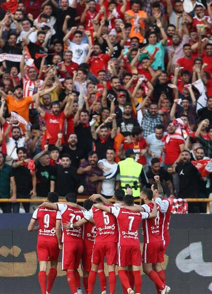 عکس شادی پرسپولیس