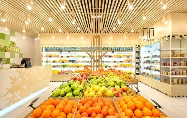 عکس دکوراسیون میوه فروشی