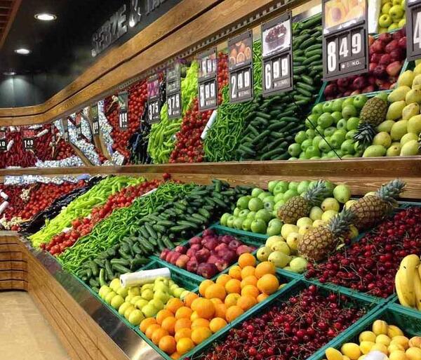 عکس دکوراسیون میوه فروشی