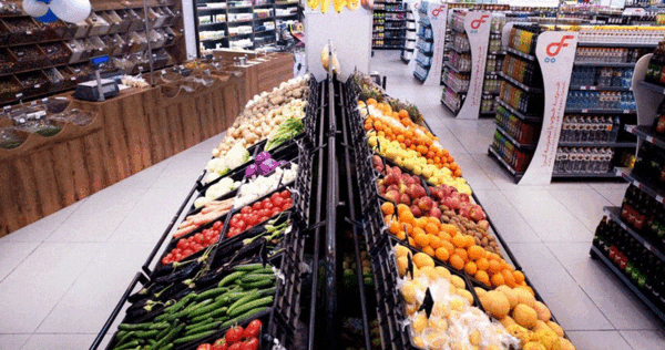 عکس دکوراسیون میوه فروشی