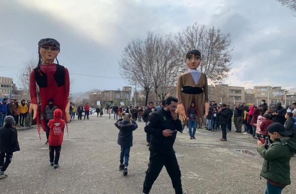 عکس شادی تردست شورای بوکان