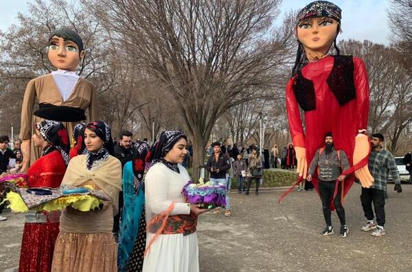 عکس شادی تردست شورای بوکان