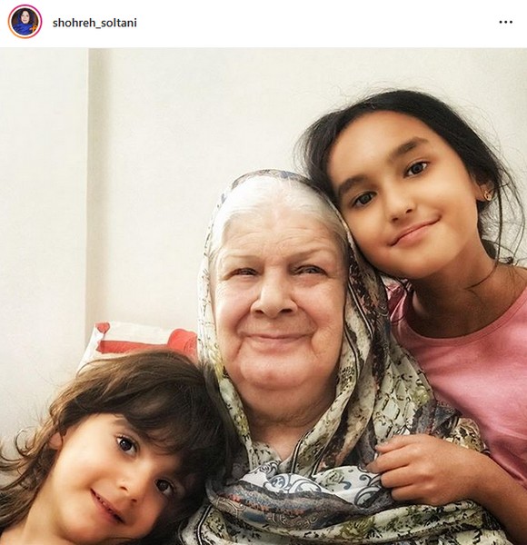 عکس شهره سلطانی ومادرش