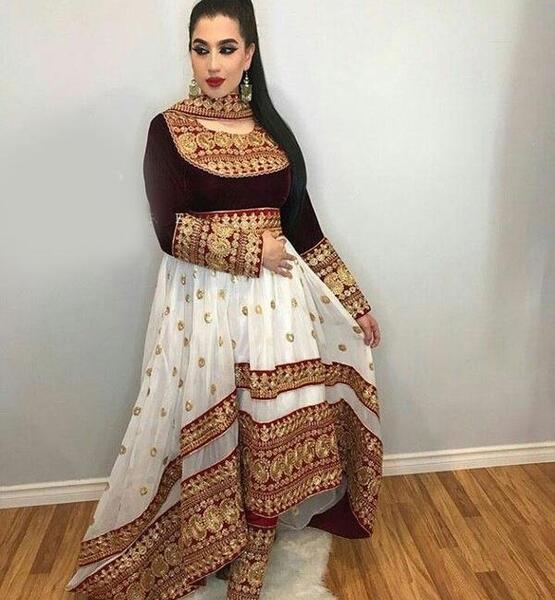 عکس جدیدترین لباس افغانی مجلسی