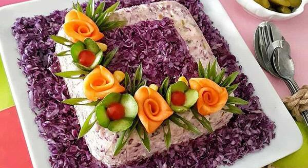 عکس کلم بروکلی سالاد