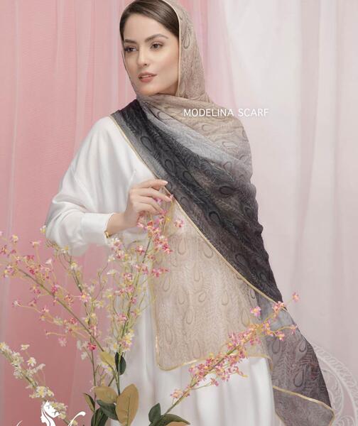 عکس شال حریر