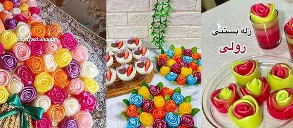 عکس ژله گلی