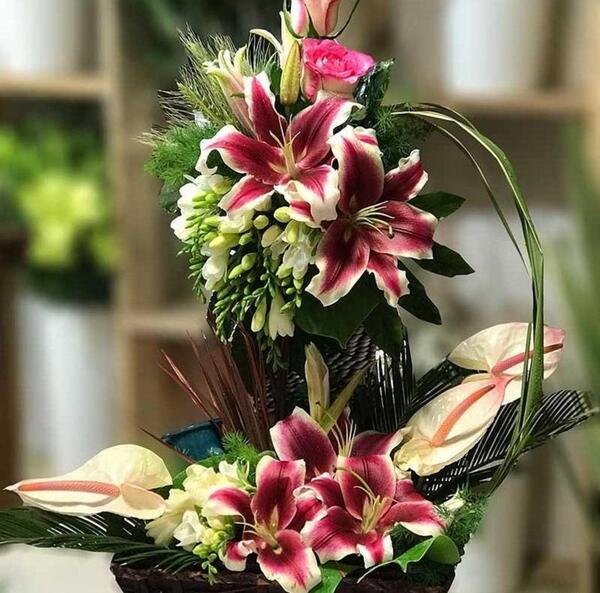 عکس دسته گل خواستگاری شیک