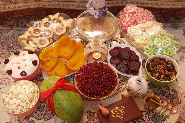 عکس یلدا خوراکی